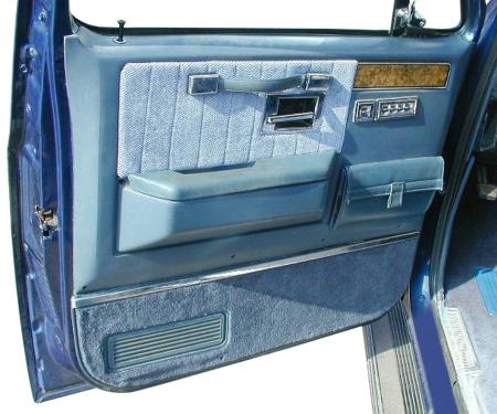 Acme Auto Door Panel Lower Carpet Panels, 1973-87 Chevrolet & GMC Standard Cab Truck DP7387