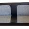 Acme Auto Bench Seat Upholstery With Pleats, Open Backrest U107