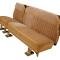 Acme Auto Front Bench, Split Center Bench with Metal Back and Rear Bench Seat Upholstery U81