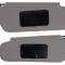 Acme Auto Sun Visor Set, Mirrors on both Visors SV596