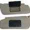 Acme Auto Sun Visor Set, Mirrors on both Visors SV596