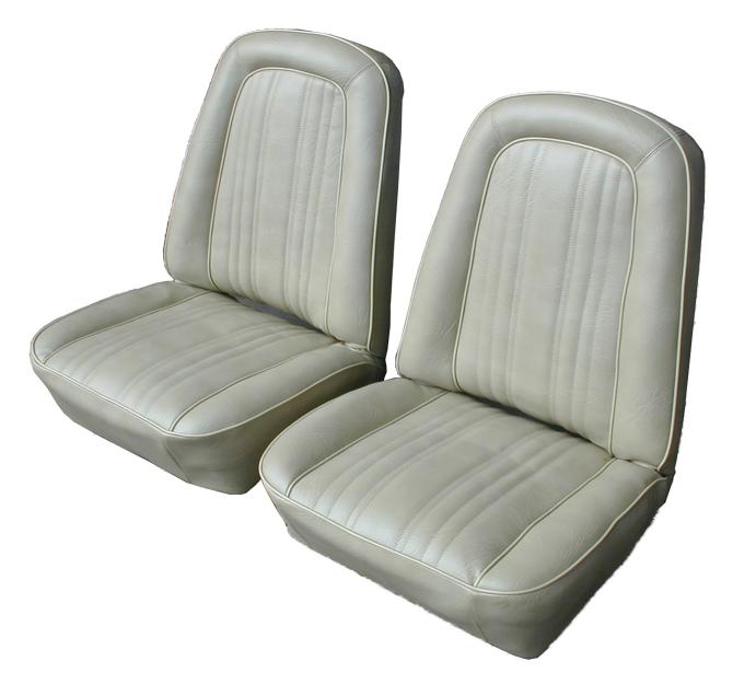 Acme Auto Front Buckets and Rear Bench Seat Upholstery Without Rear Seat Arm Rest Covers U169S