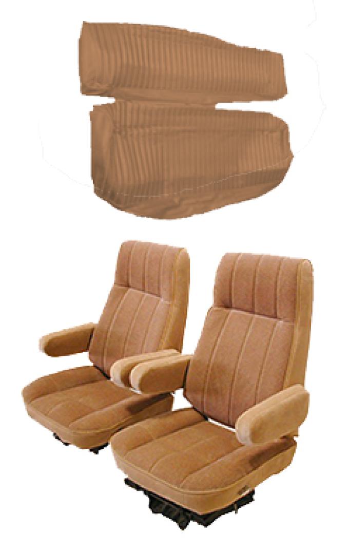 Acme Auto Front Buckets and Rear Bench Seat Upholstery U533