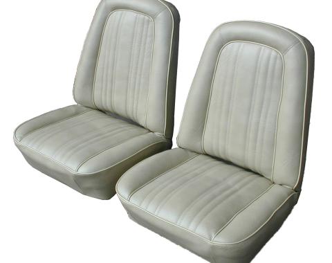 Acme Auto Front Buckets and Rear Bench Seat Upholstery Without Rear Seat Arm Rest Covers U169S