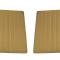 Acme Auto Door Panel Set, 1967-72 Chevrolet & GMC Standard Cab Truck (Vertical Seams) DP6772