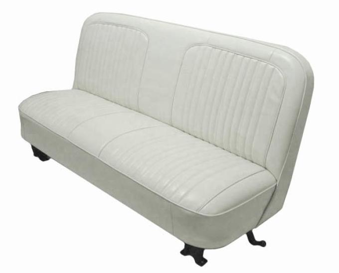 Acme Auto Bench Seat Upholstery With Pleats, Open Backrest U107