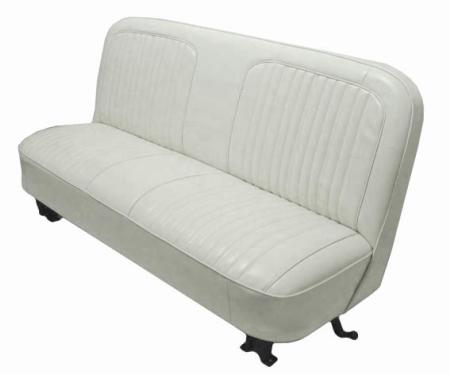 Acme Auto Bench Seat Upholstery With Pleats, Open Backrest U107