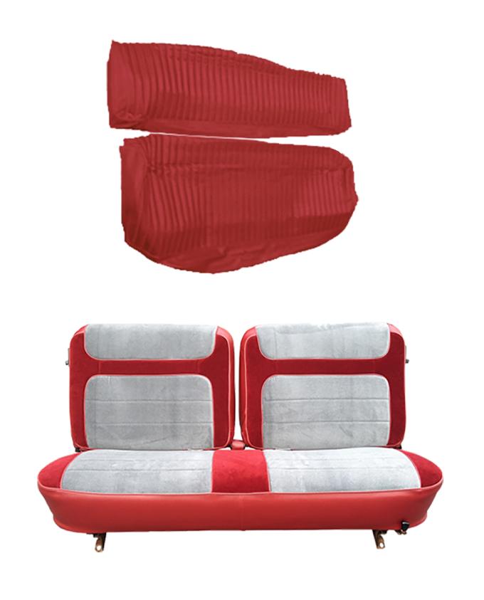 Acme Auto Front Split Back Bench and Rear Bench Seat Upholstery 2 Door Super Cab U535