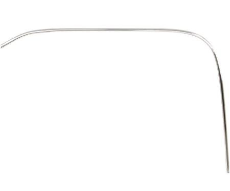 AMD Roof Drip Rail Molding, Stainless, LH, 73-91 Chevy GMC C/K Pickup Truck 630-4073-L