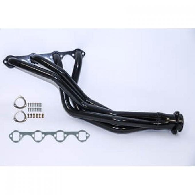 Scott Drake 1966-1977 Ford Bronco 66-77 Bronco 289/302 Hi-Temp Black Long Tube Headers C6TZ-9430-BKHT