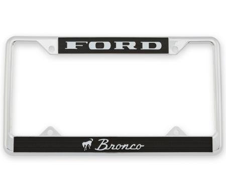 Scott Drake 1966-1977 Ford Bronco Bronco License Plate Frame ACC-LPF-BRONCO