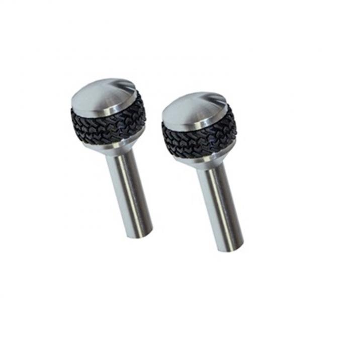 Scott Drake 1966-1977 Ford Bronco 1966-77 Bronco Door Lock Knobs C8TZ-6221850-BL