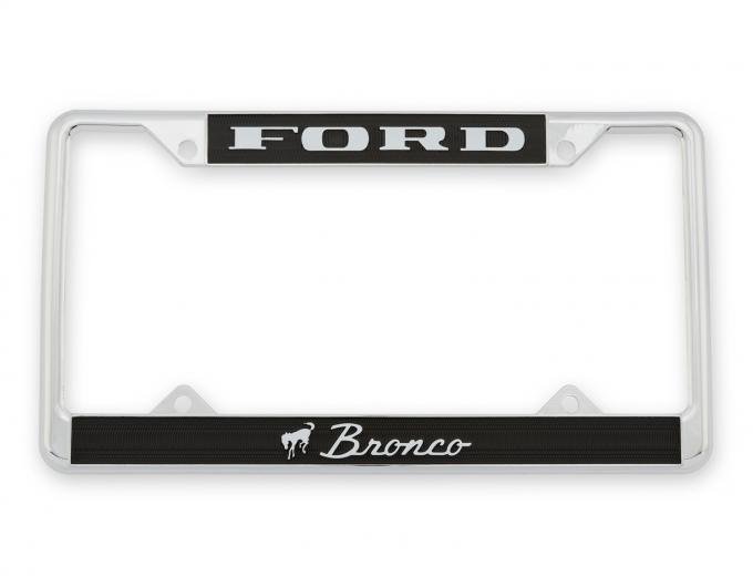 Scott Drake 1966-1977 Ford Bronco Bronco License Plate Frame ACC-LPF-BRONCO