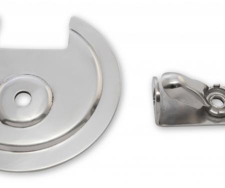 Scott Drake 1966-1977 Ford Bronco 66-77 Bronco Spare Tire Retainer Plate and Wing Nut Stainless Steel C8TZ-1424-62-SK