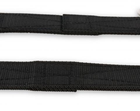 Scott Drake 1966-1977 Ford Bronco Door Straps-Pair C6TZ-9623574-BK