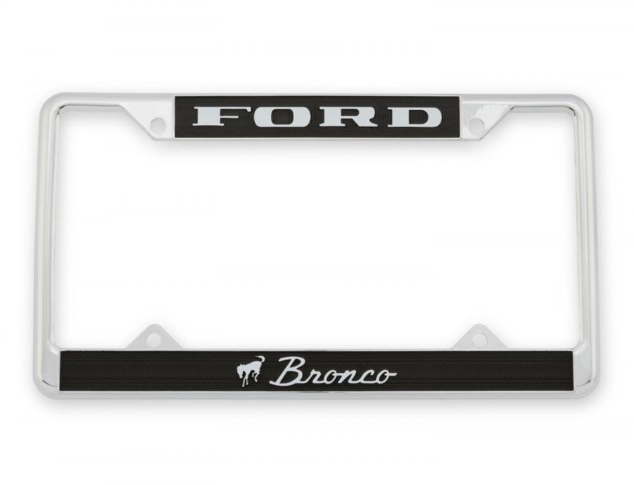 Scott Drake 1966 1977 Ford Bronco Bronco License Plate Frame ACC
