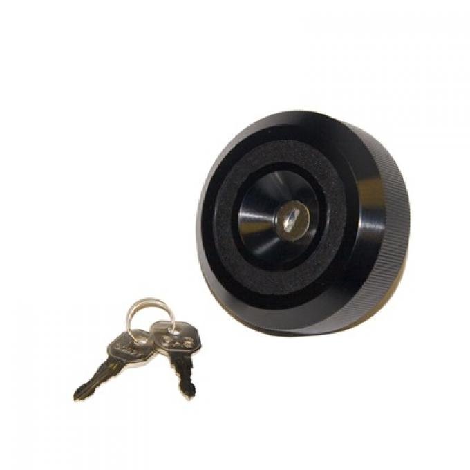 Scott Drake 1966-1970 Ford Bronco 1966-70 Bronco Locking Gas Cap (Black) C6TZ-9030-BK-LK
