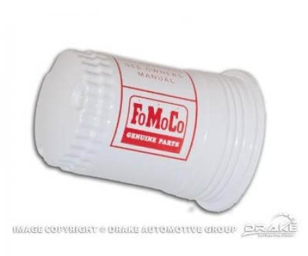 Scott Drake 1964-1965 Ford Mustang 64-65 Fuel Pump Filter Canister (FoMoCo Logo) C3AZ-9355-A