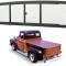 CRL Duo-Vent Four Panel Slider with Clear Glass for 1961-1966 Ford Truck