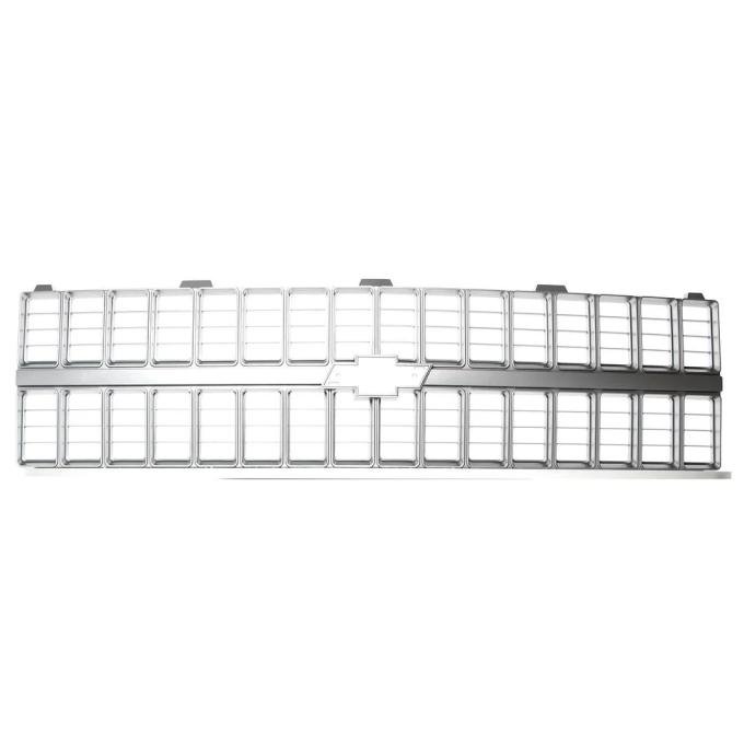 AMD Premium Grille, OE Style, Single Headlight, Argent Gray, 81-82 Chevy CK Pickup Blazer Suburban 150-4081-12