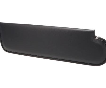 AMD Sunvisor Pad, Black, LH or RH, 67-72 Chevy GMC CK Pickup Truck Blazer Jimmy Suburban X646-4067-BLK