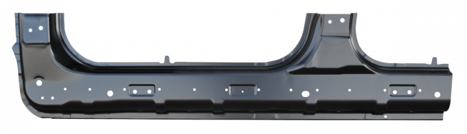 Key Parts '08-'12 Die-Stamped Rocker Panel, Driver's Side 1941-101