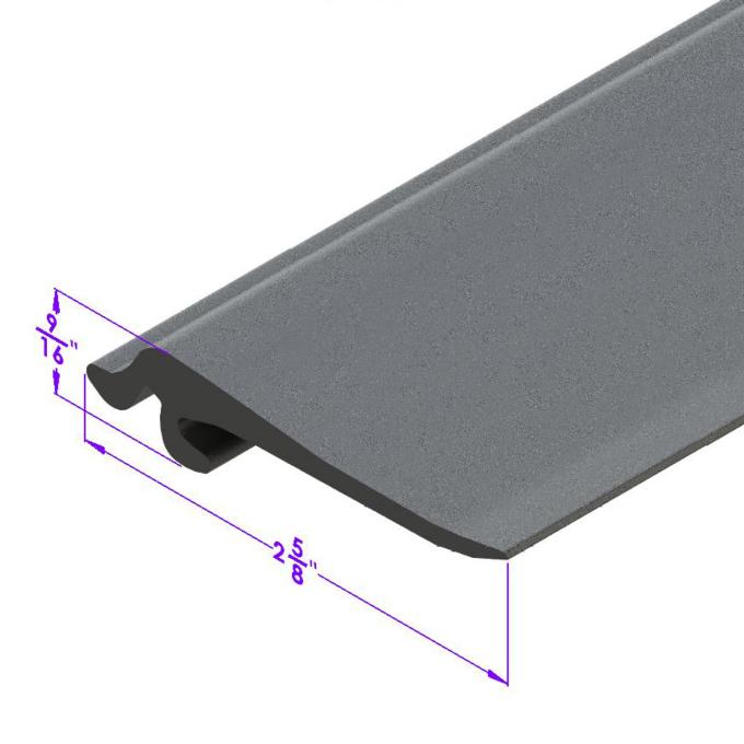Metro Moulded Parts 1953-1956 Ford Top of Radiator Hood Seal. 2-3/4" Wide. Sold by the Foot LP 109-G/FT