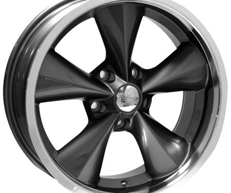 Boyd Coddington 15x8 Junkyard Dog Gunmetal / Machined Lip 5x4.5 BS 4.5 BP BC1-586545G