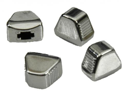 Classic Headquarters Heater Control Chrome Knob Set, 4 Pieces R-426