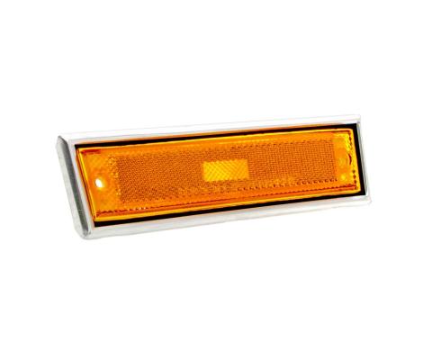 AMD Front Side Marker, with Chrome Trim, RH, 81-91 Chevy GMC Pickup Truck Blazer Jimmy Suburban X240-4081-1R
