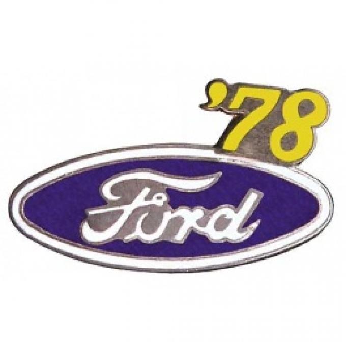 Hat Pin, Ford Oval With '78