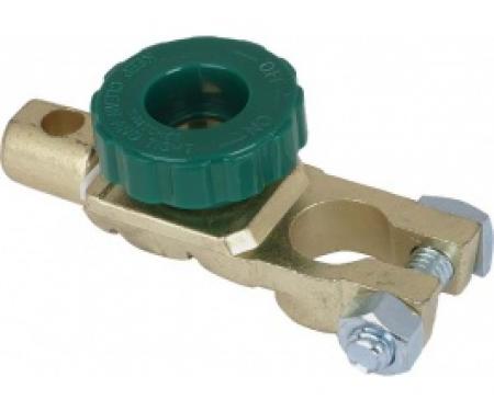 Battery Disconnect Switch, Mounts On Battery Post, 1955-66