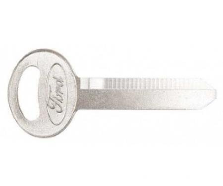 Ford Thunderbird Key Blank, Trunk, Double Sided, 1965-66