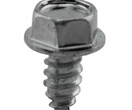 Ford Thunderbird Brake Line Clip Screw, 1955-57