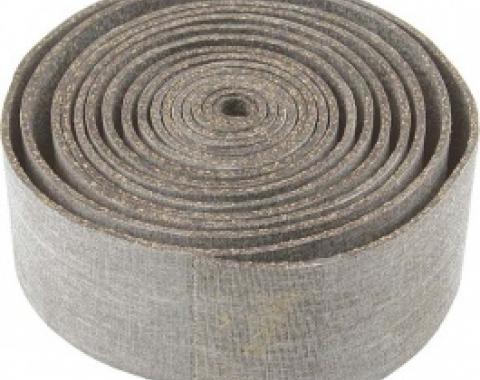 Glass Bedding, Cork & Rubber Compound, 1/16 Thick, 10' Roll, 1958-66