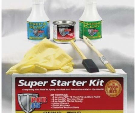 POR-15 Super Starter Kit, Gloss Black