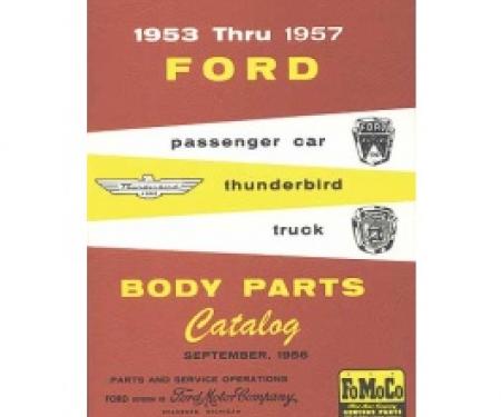 Ford & Thunderbird Body Parts Catalog, 456 Pages