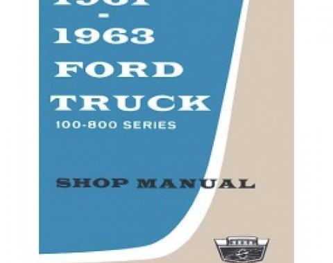 Shop Manual/ 61-63 Pickup/ Includes 62-63 Supplement