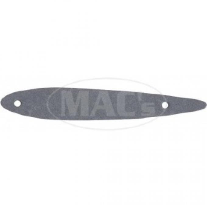 Ford Thunderbird Outside Rear View Mirror Base Gasket, Paper, 1955-60