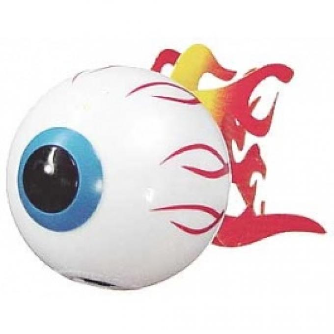 Antenna Topper, Flaming Eyeball