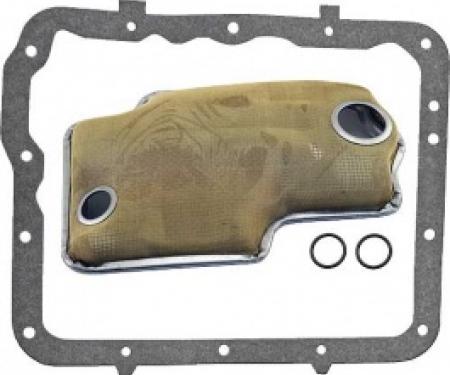 Ford Thunderbird Transmission Screen & Pan Gasket Kit, Cruise-O-Matic, MX Version, 1958-66