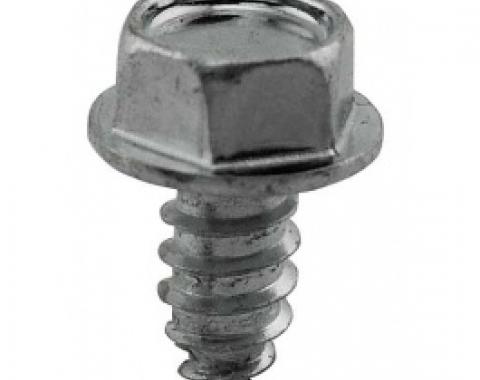 Ford Thunderbird Brake Line Clip Screw, 1955-57