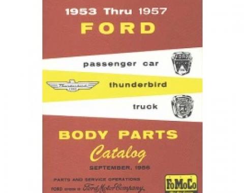 Ford & Thunderbird Body Parts Catalog, 456 Pages