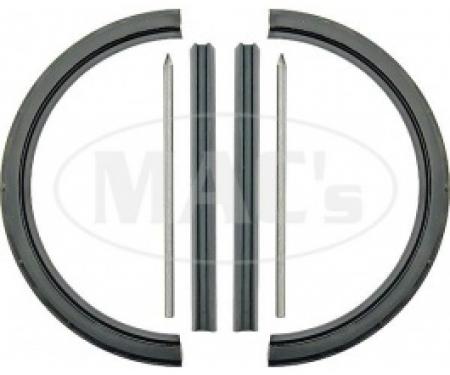 Ford Thunderbird Rear Main Seal Set, 2 Pieces, Neoprene, 292 V8, 1955-57