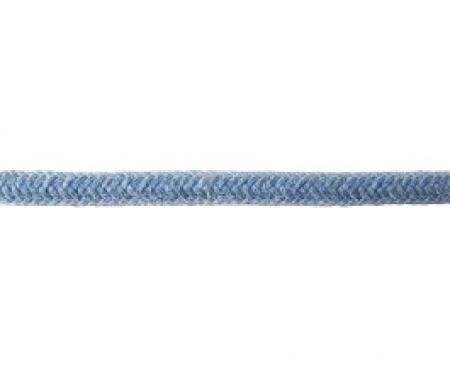 Bulk Wire, #16 Cloth Covered Primary Wire, Blue, Sold By The Foot