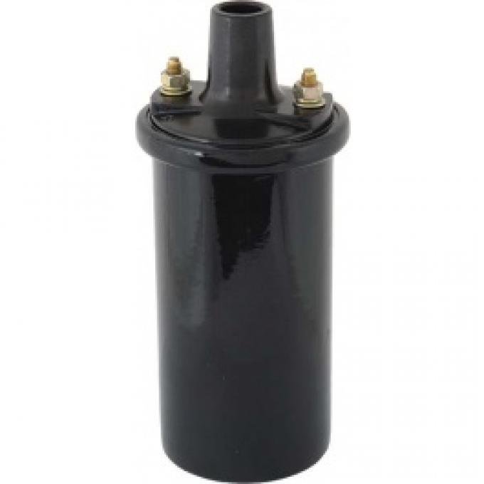 Ford Thunderbird Ignition Coil, 6 Volt, All Black, 1955