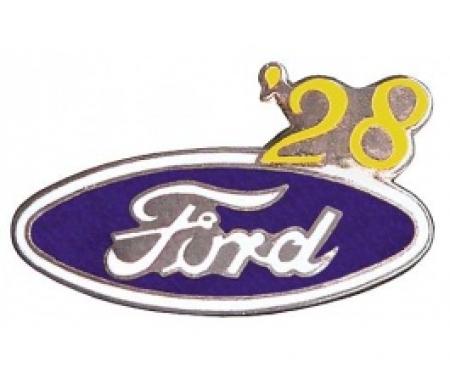 Hat Pin, Ford Oval With '28