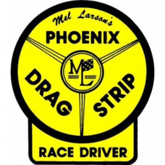 Decal, Phoenix Dragstrip Race Driver