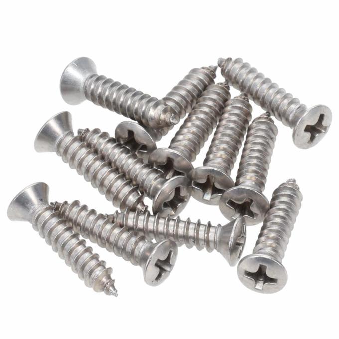 AMK Products Lower Tailgate Band Screw Kit, 69-72 Chevy GMC CK Truck X930-4067-3S