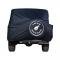 Dennis Carpenter Indoor Bronco Cover with Script - Black - Precision Fit - 1966-77 Ford Bronco COV-42